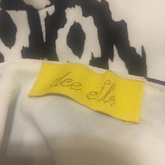 ๐ dee elle brand dress, size M, white and black - Picture 3 of 5